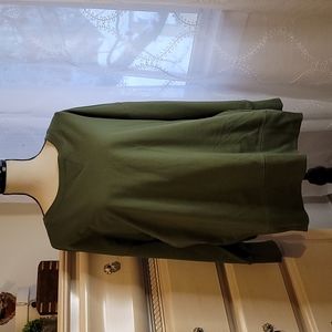 Olive Green Sweatshirt Size 1X